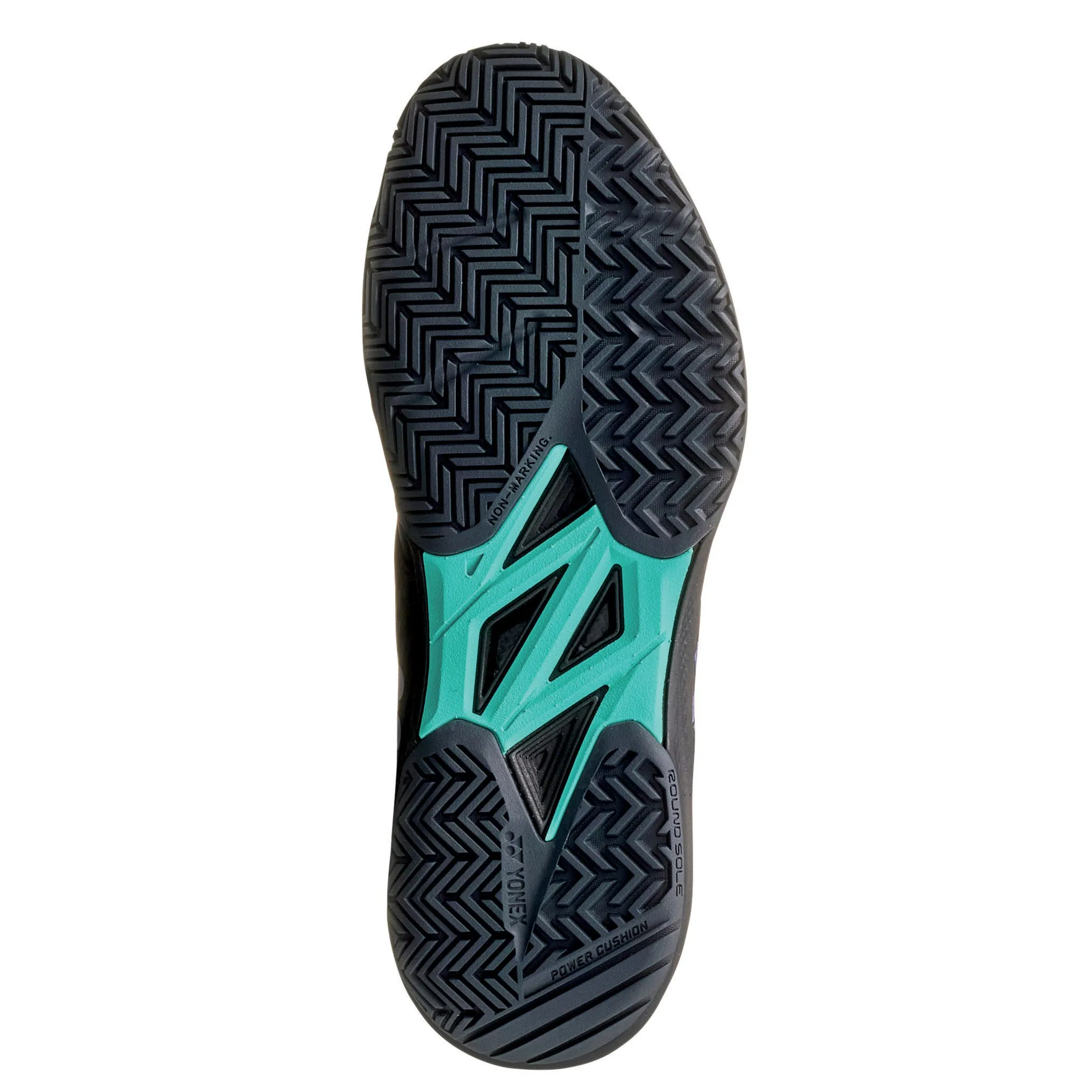 Breathable knit Yonex Sonicage Wide All Court Power Cushion Mens Tennis Shoes - Black