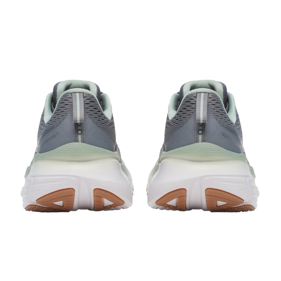 running in oval tracks shoes Saucony Men's Guide 18 Running Shoes in Carbon/Iceberg - Online Exclusive