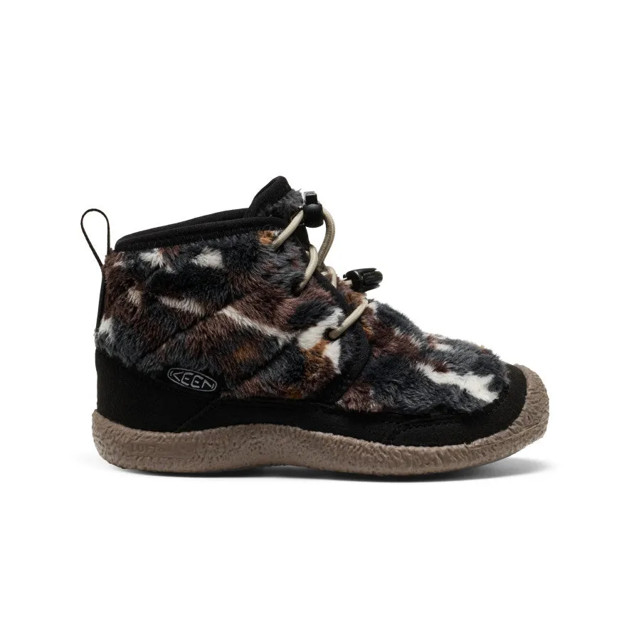 Little Kids' Howser II Waterproof Chukka  |  Black/Star White Desert Cool evening run