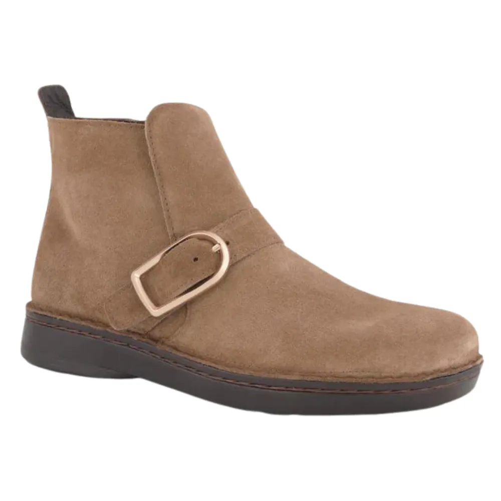 Weather-Resistant Footwear Outdoor Footwear Naot Kolmer Acorn Suede Ankle Boot (Women's)