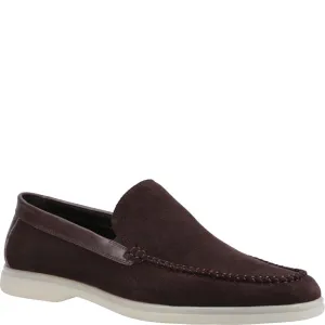 Brown Leon Slip On Shoes Comfy Flow