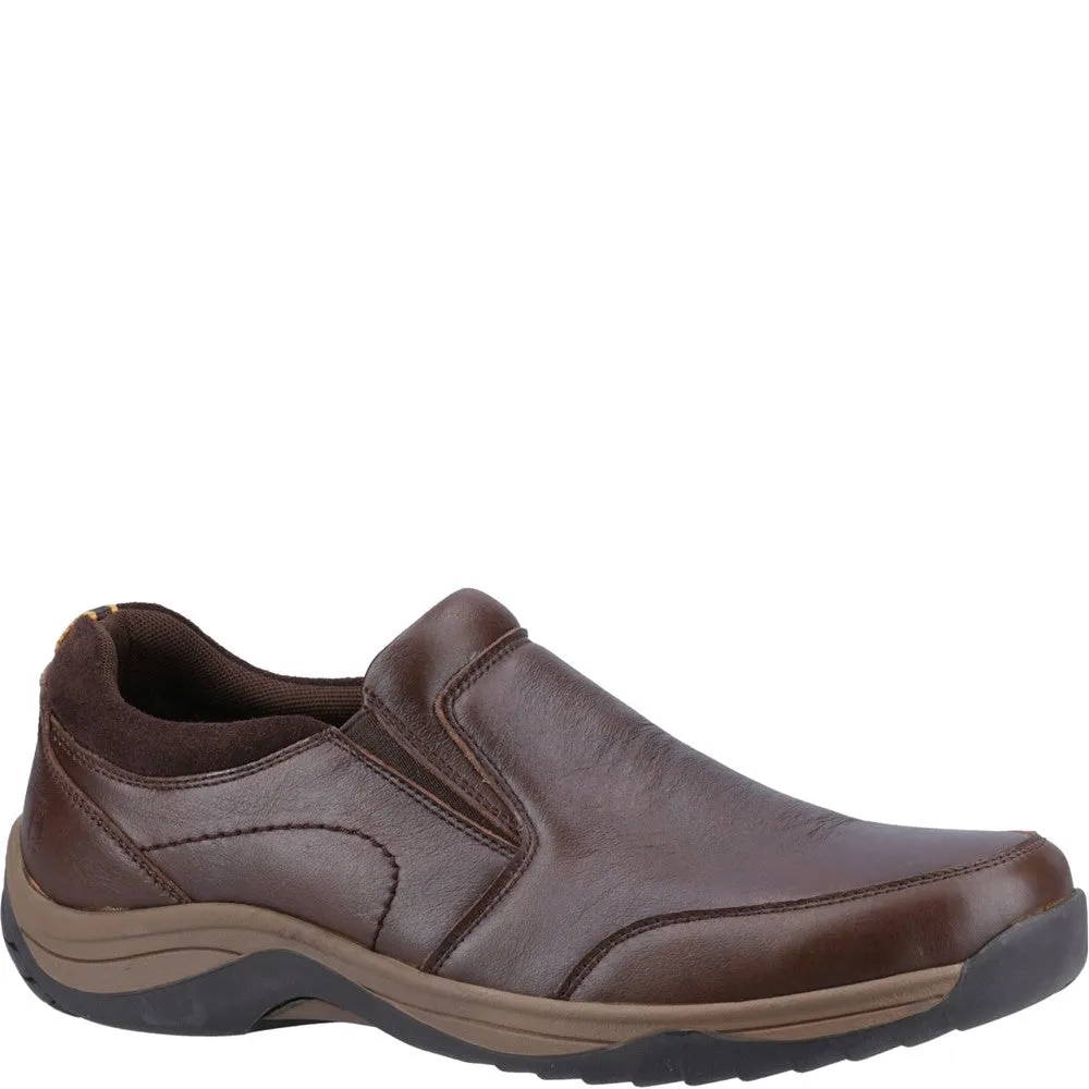 Power Path Effortless Slip-On Brown Donald Slip On Shoes