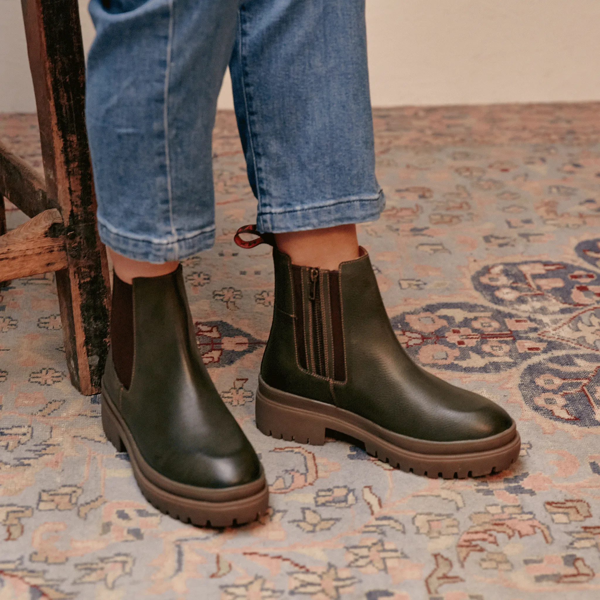 Pointed Toe BROCKHALL / BOTTLE GREEN