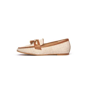 Flexible Movement City Pulse Kenni Tassel Loafers - Nude ( BEIN )