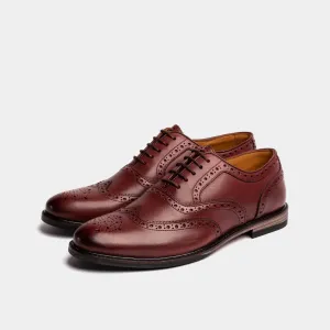 Quick Walk Fit Simple Leather Walk SHIREBURN // OXBLOOD