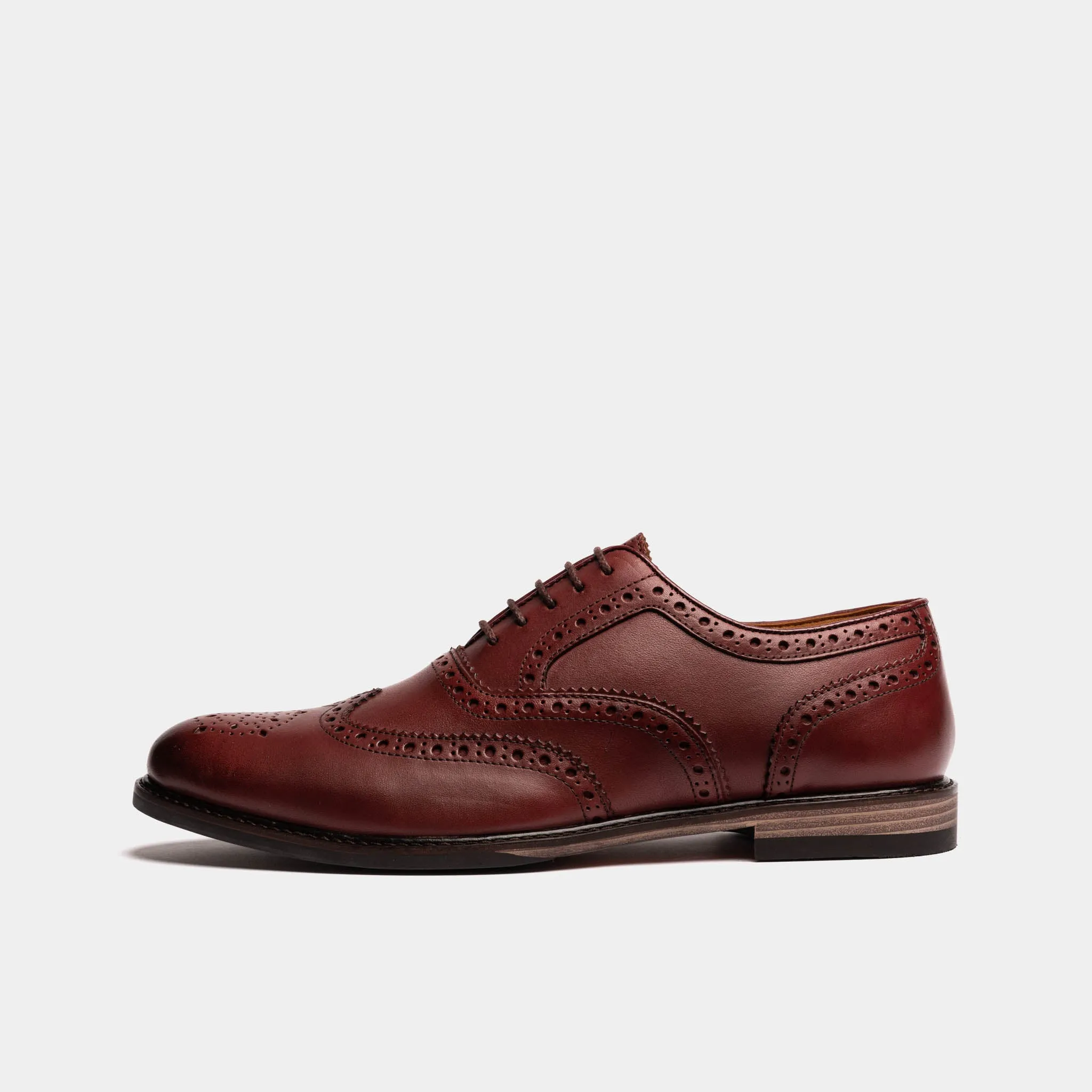 SHIREBURN // OXBLOOD All Day Comfort Leather Step Style
