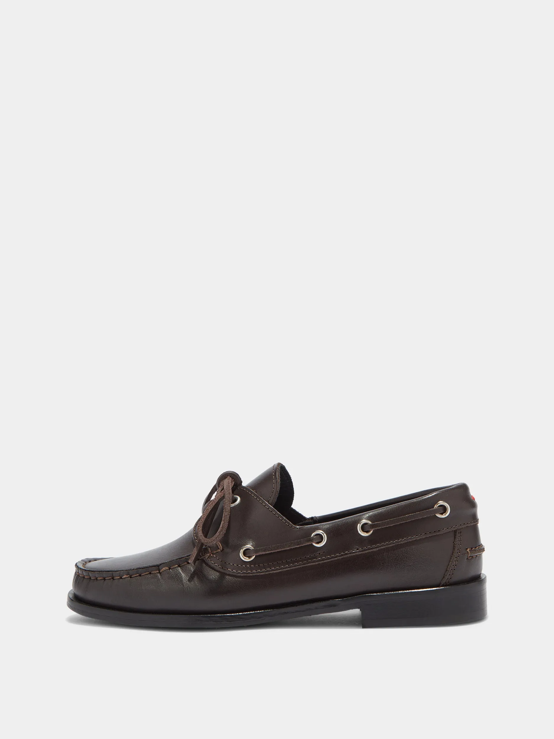 Harris Leather Moccasin Flats Food Lane Walk