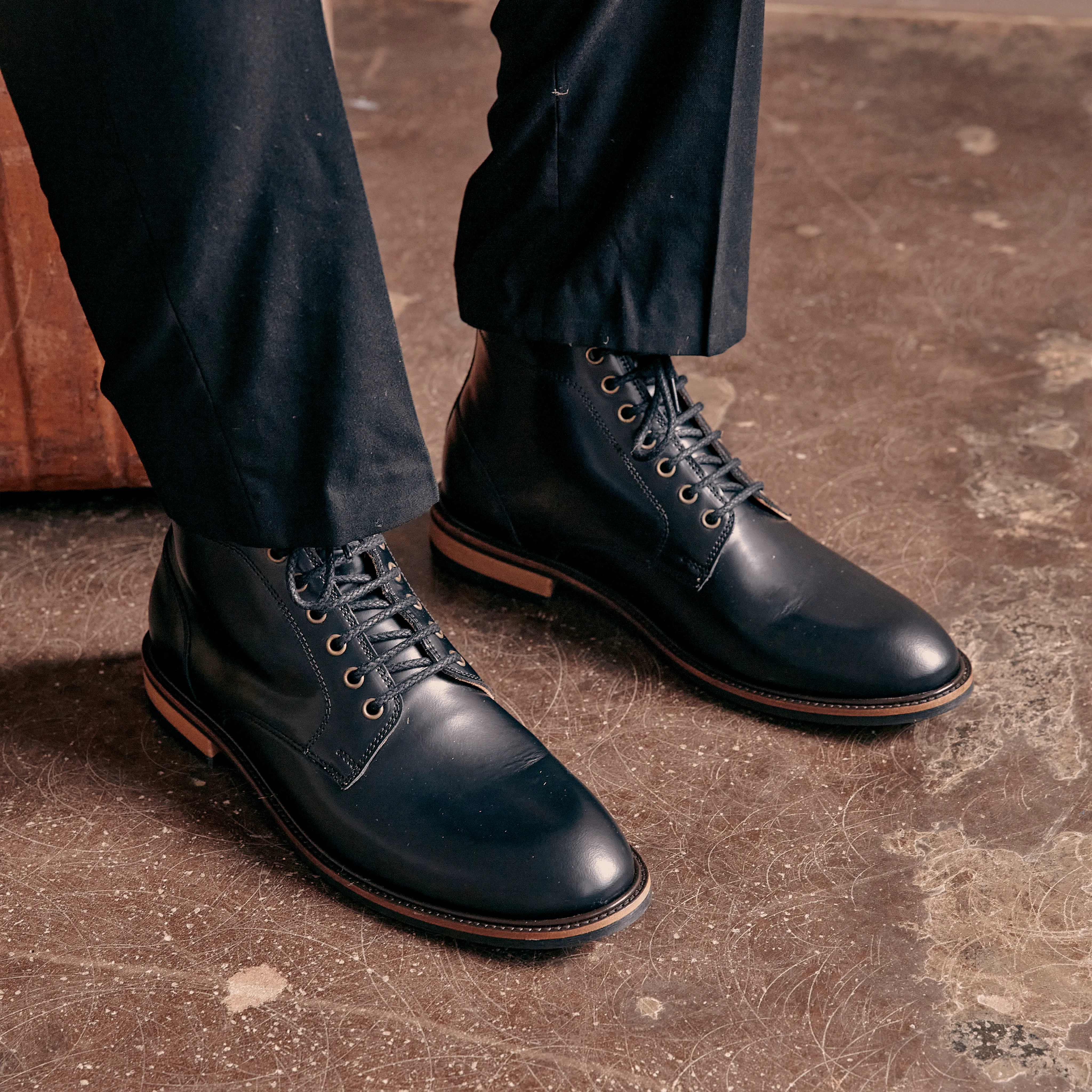 Smart Movement Shoes Comfort Fit DUTTON // BLACK