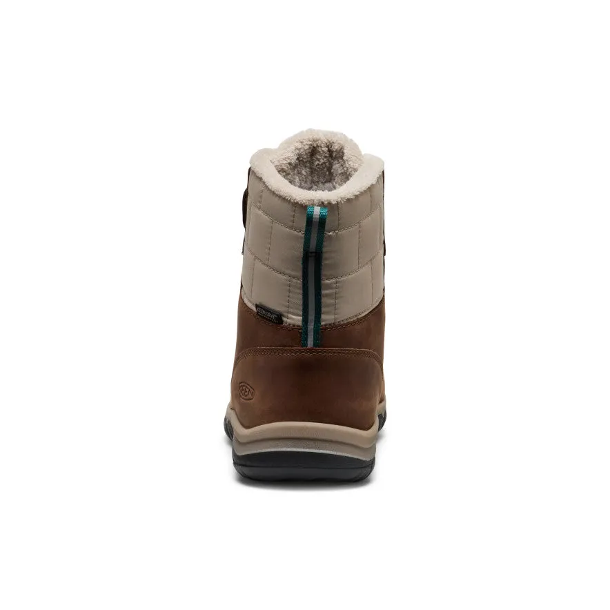 Swim Ready Big Kids' Kanibou Waterproof Winter Boot  |  Dark Earth/Roasted Pecan