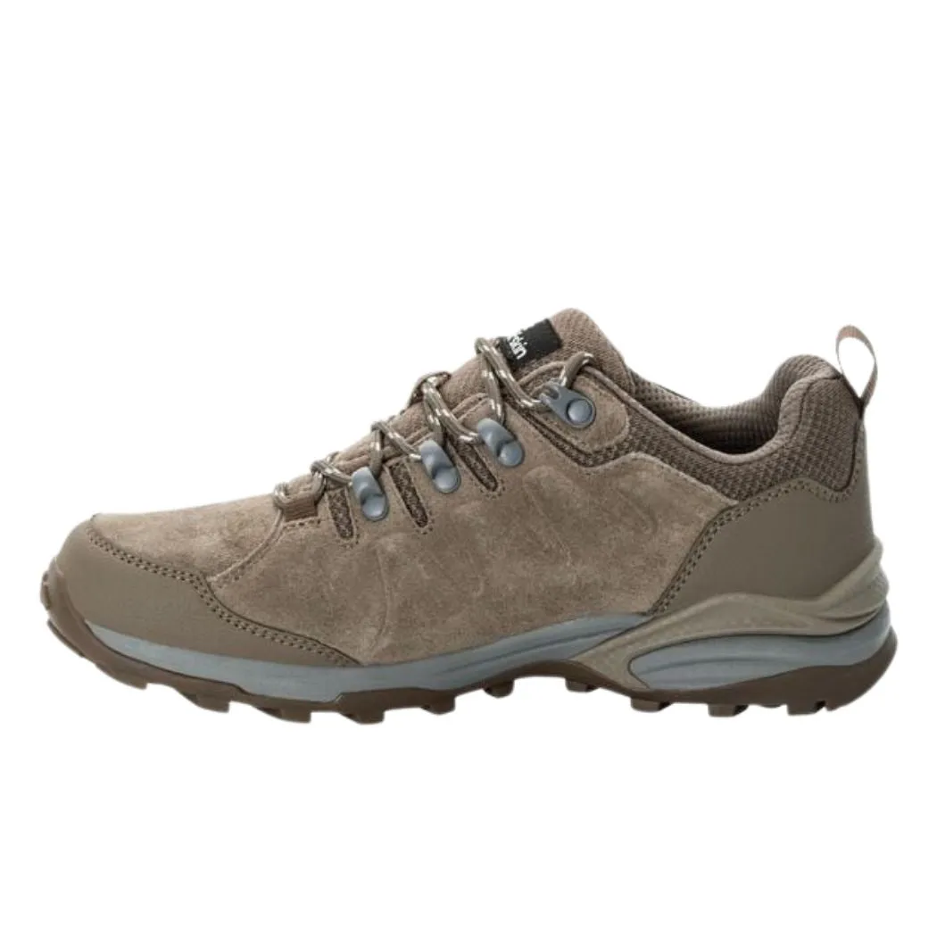 Quiet Step jack wolfskin Refugio Texapore Low Women's Waterproof Hiking Shoes