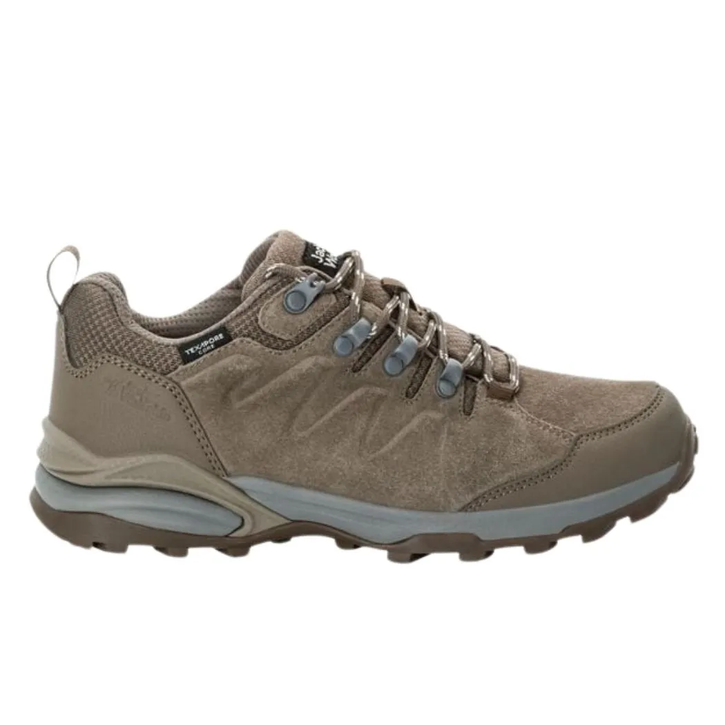 jack wolfskin Refugio Texapore Low Women's Waterproof Hiking Shoes Polish Look