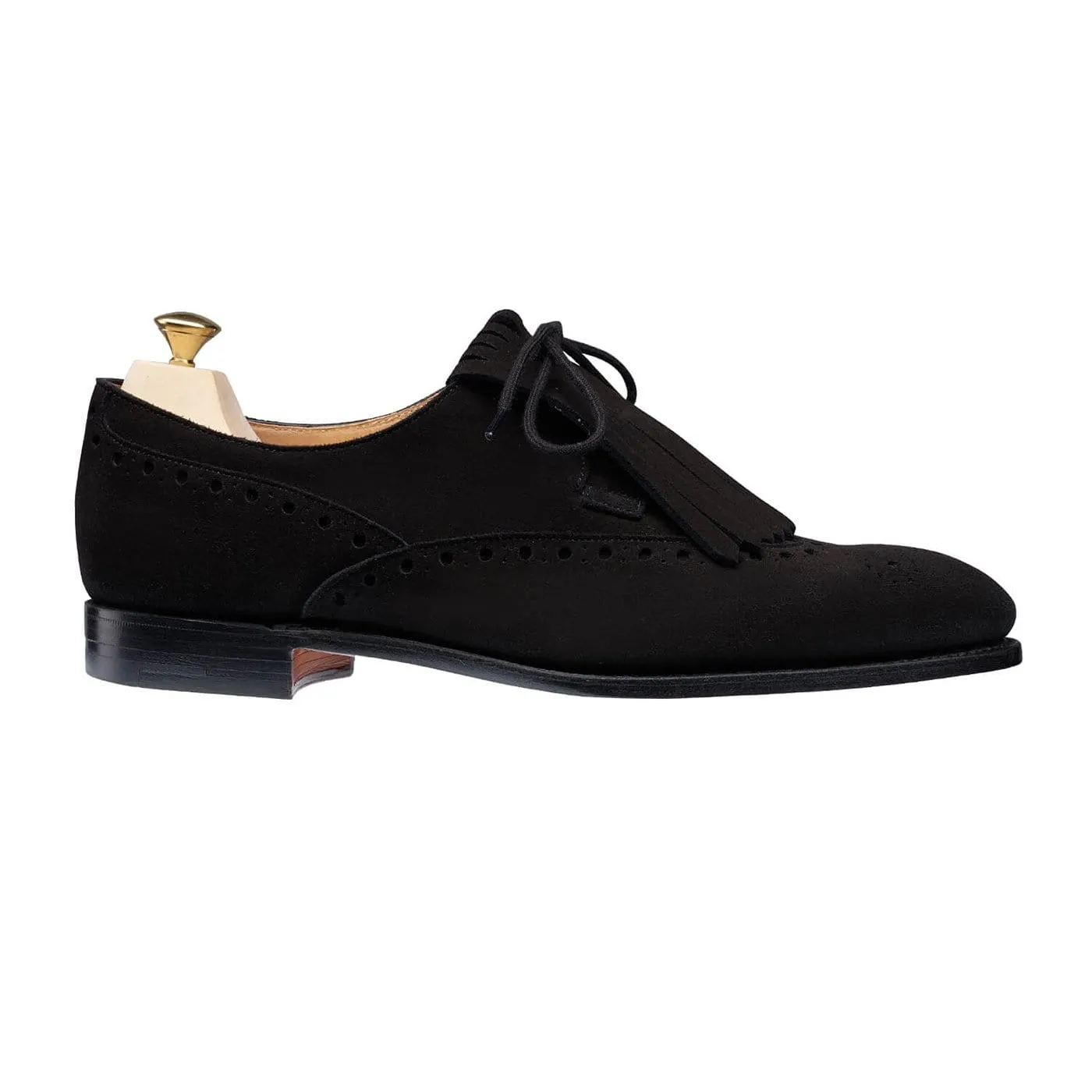 Step Flexibility Jessica Black Calf Suede