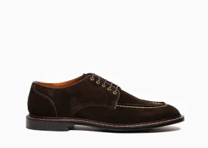 Moc Toe Derby Espresso Suede Urban Walk Lasting Comfort