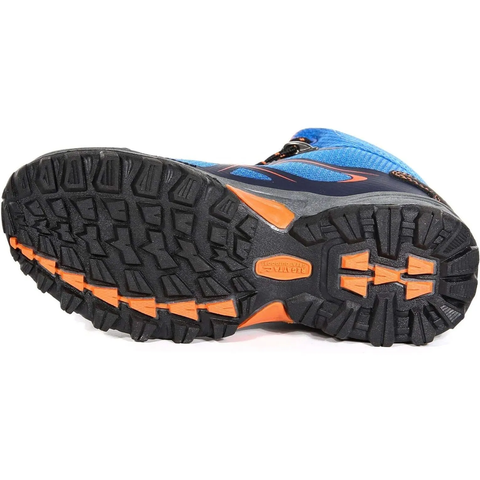 Regatta Kota Mid Junior Waterproof Walking Boots - Blue Snow Travel