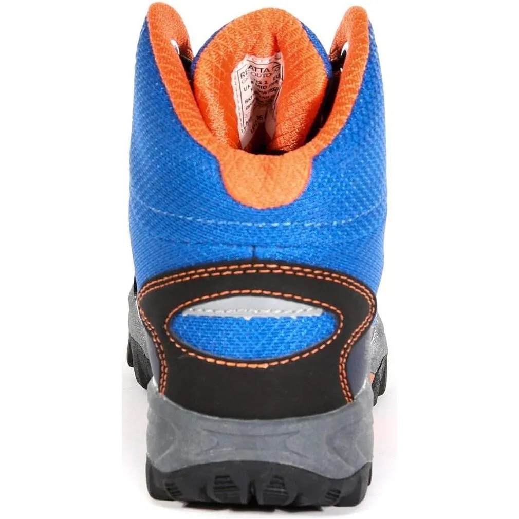Regatta Kota Mid Junior Waterproof Walking Boots - Blue Ultimate Stability Design