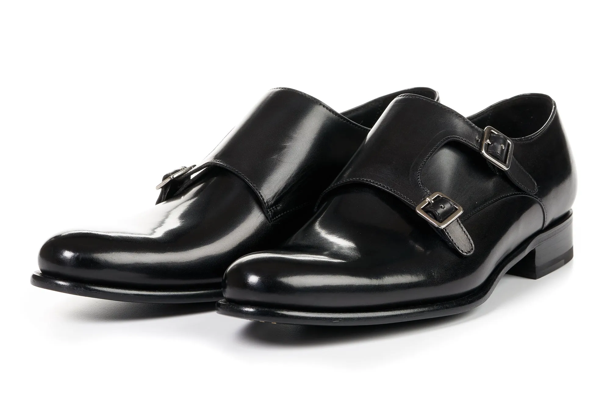 Style Icon Mid Cut The Poitier Double Monk Strap - Nero
