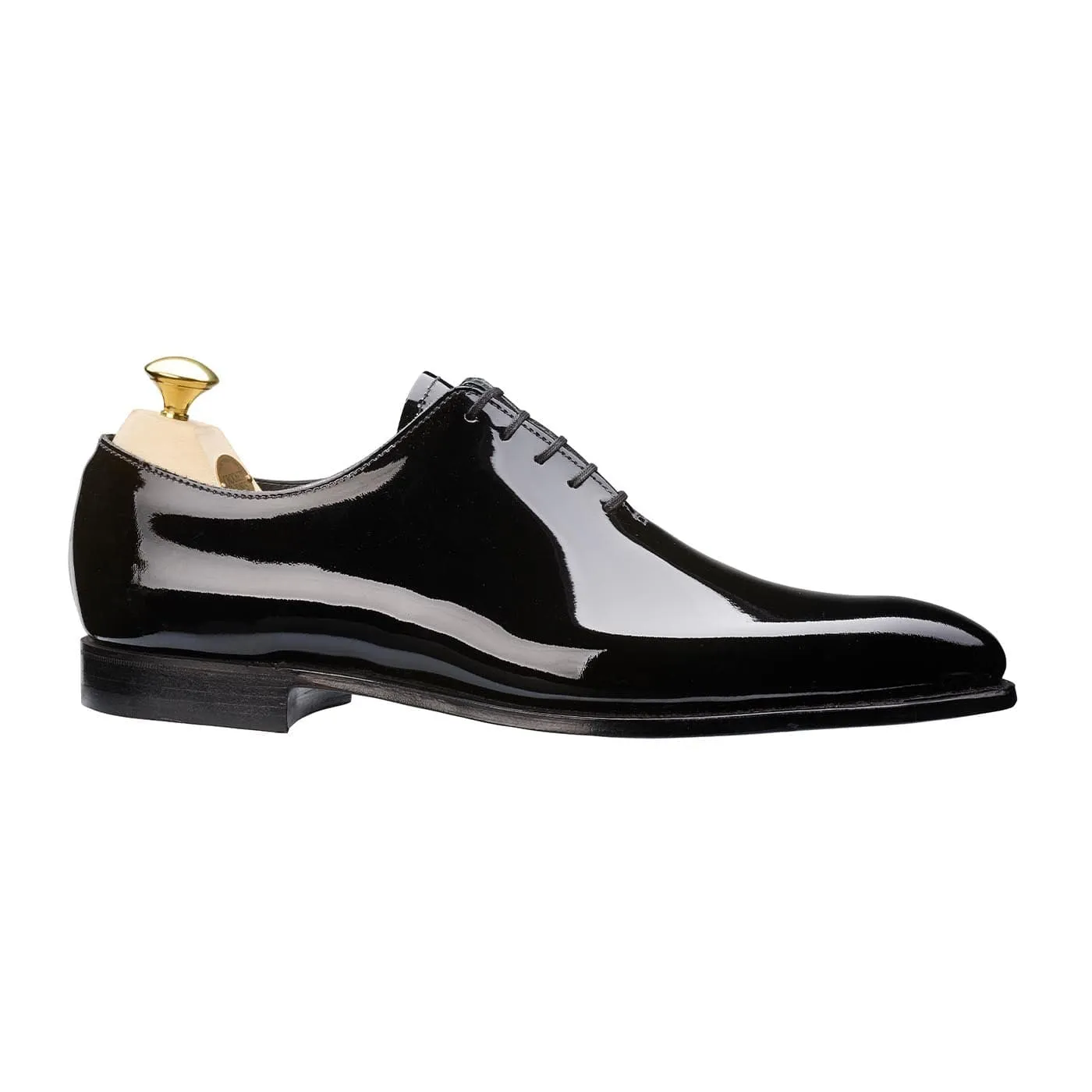Alex Black Patent Premium materials