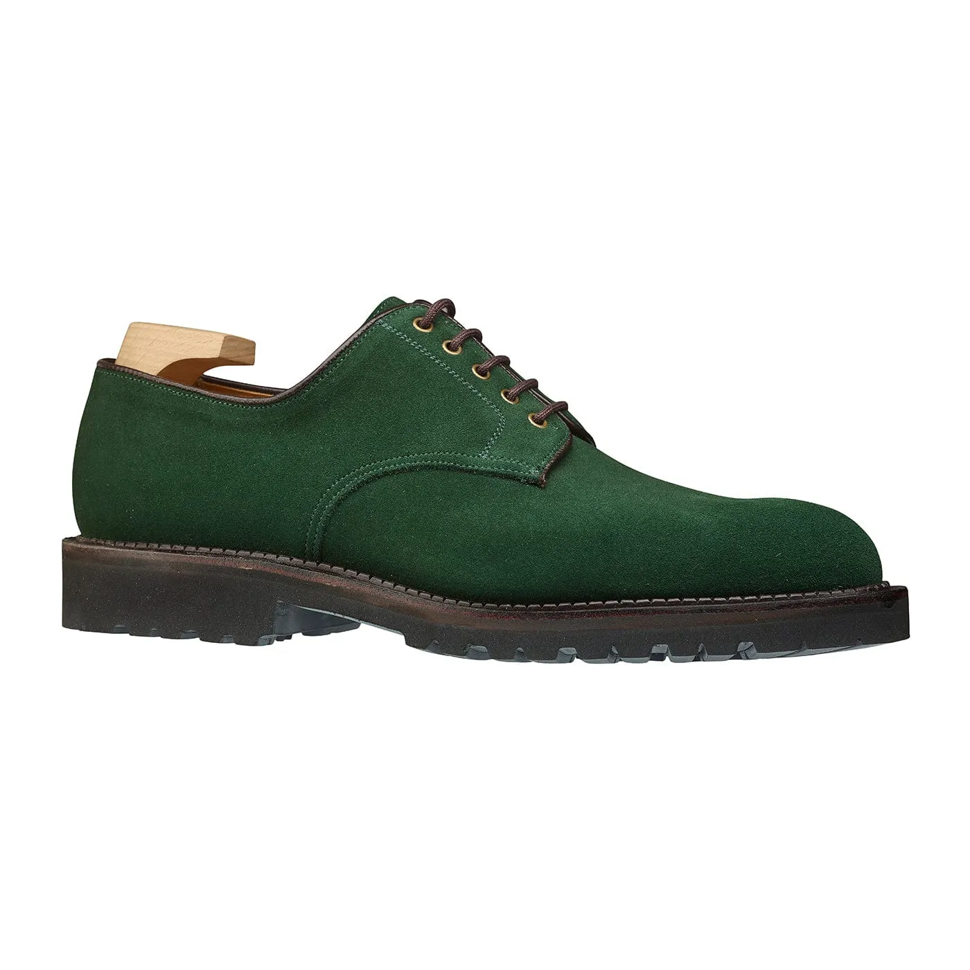 Grasmere Bottle Green Suede Sturdy sole Weekend Movement