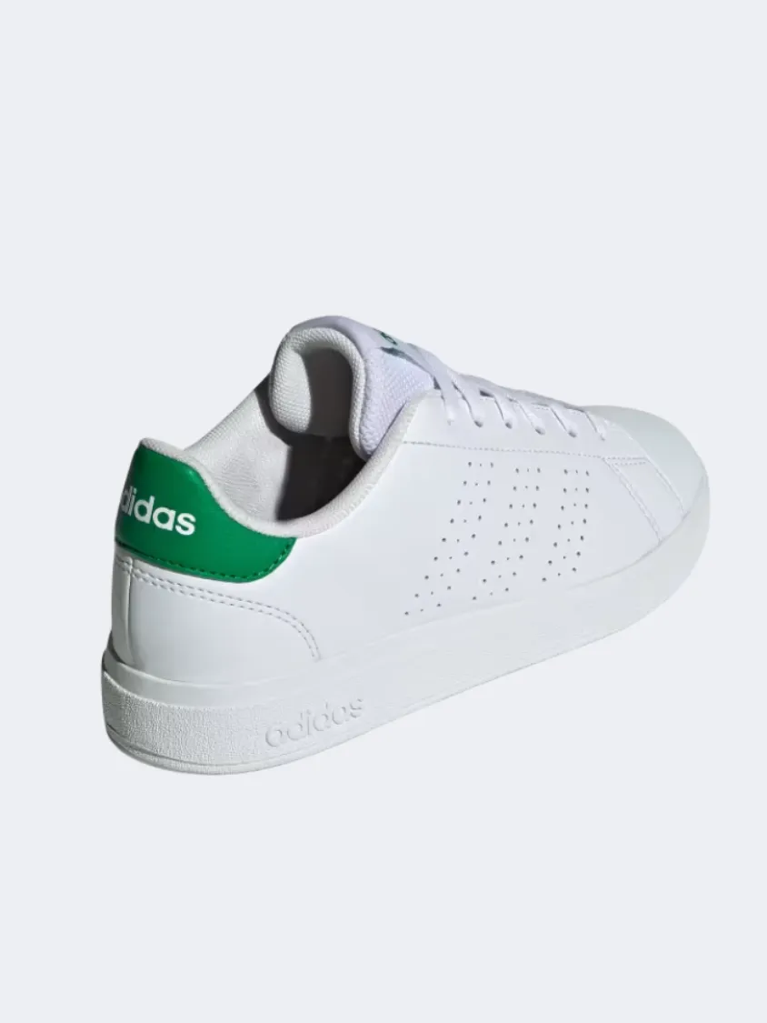 Trendy Adidas Advantage Base 2 Gs Sportswear Shoes White/Green