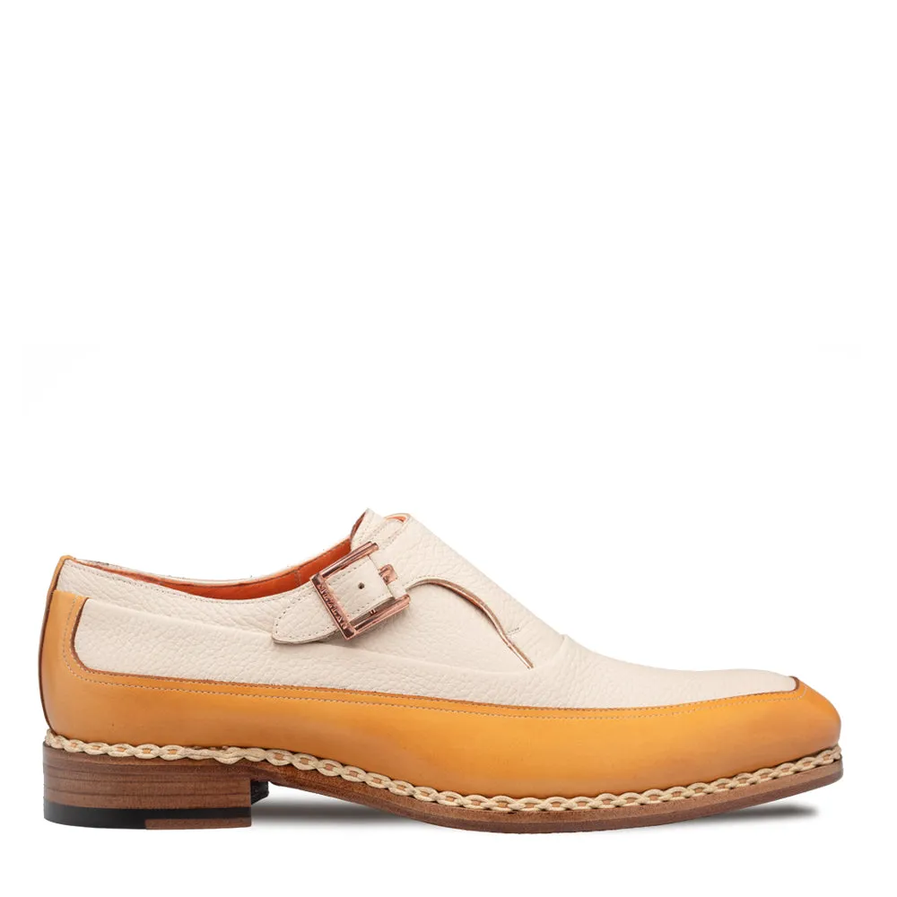 Soft Interior Four Season Cadena Two-Tone Monk Strap