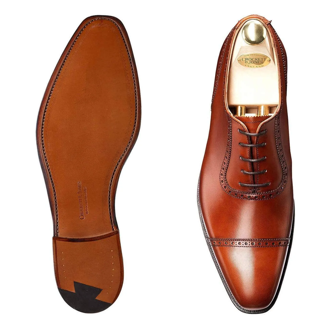 Business Meeting Modern Classic Westbourne Chestnut Burnished Calf