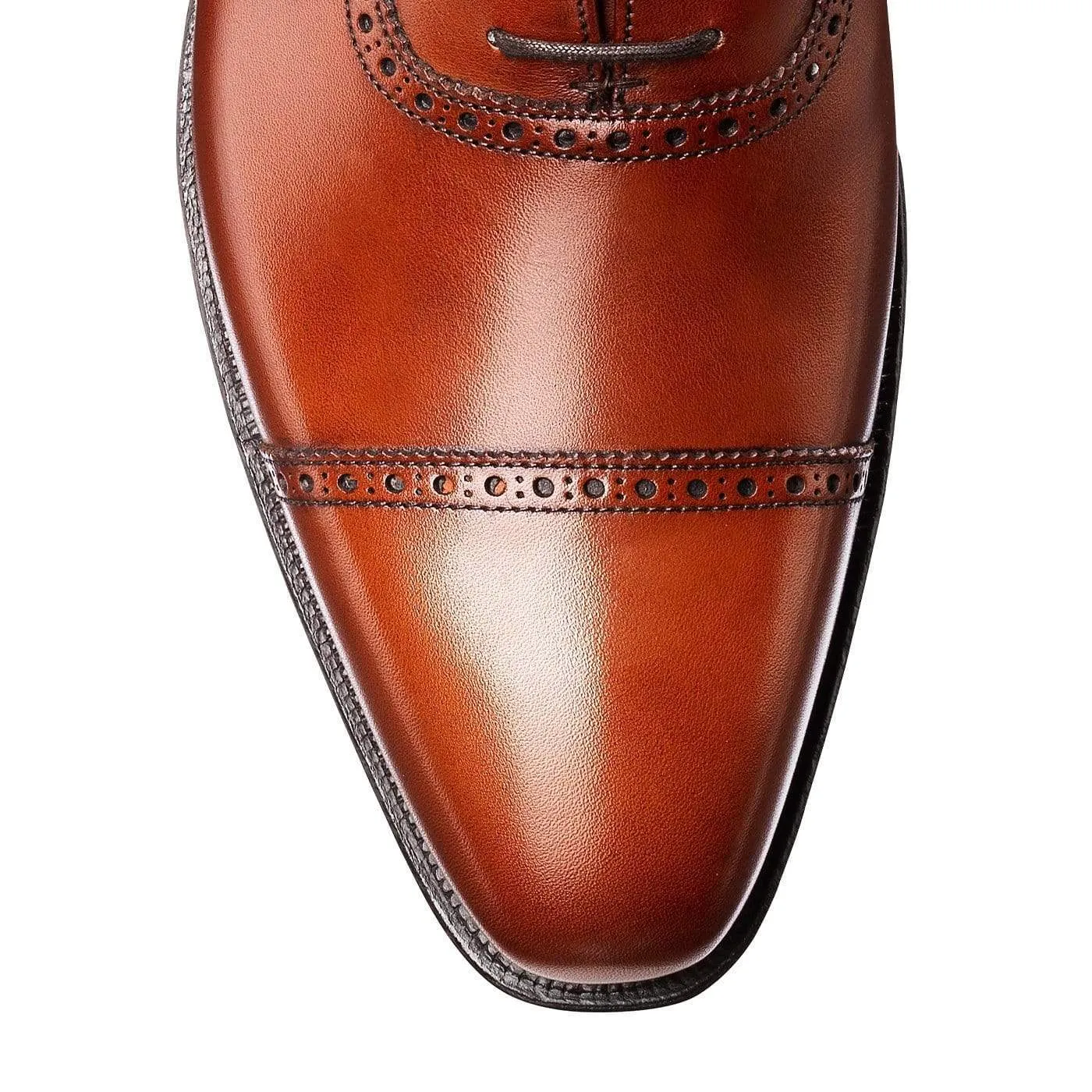 Breathable Design Leather Craft Westbourne Chestnut Burnished Calf