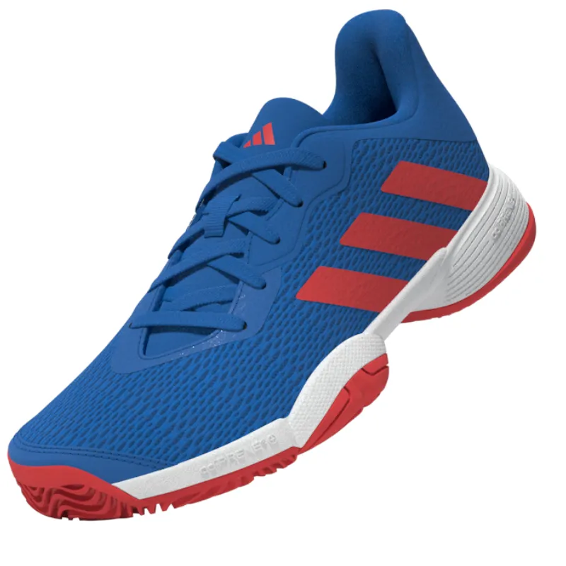 Removable insole Beginner Runners Adidas Barricade Kids Tennis Shoes - Bright Royal Blue
