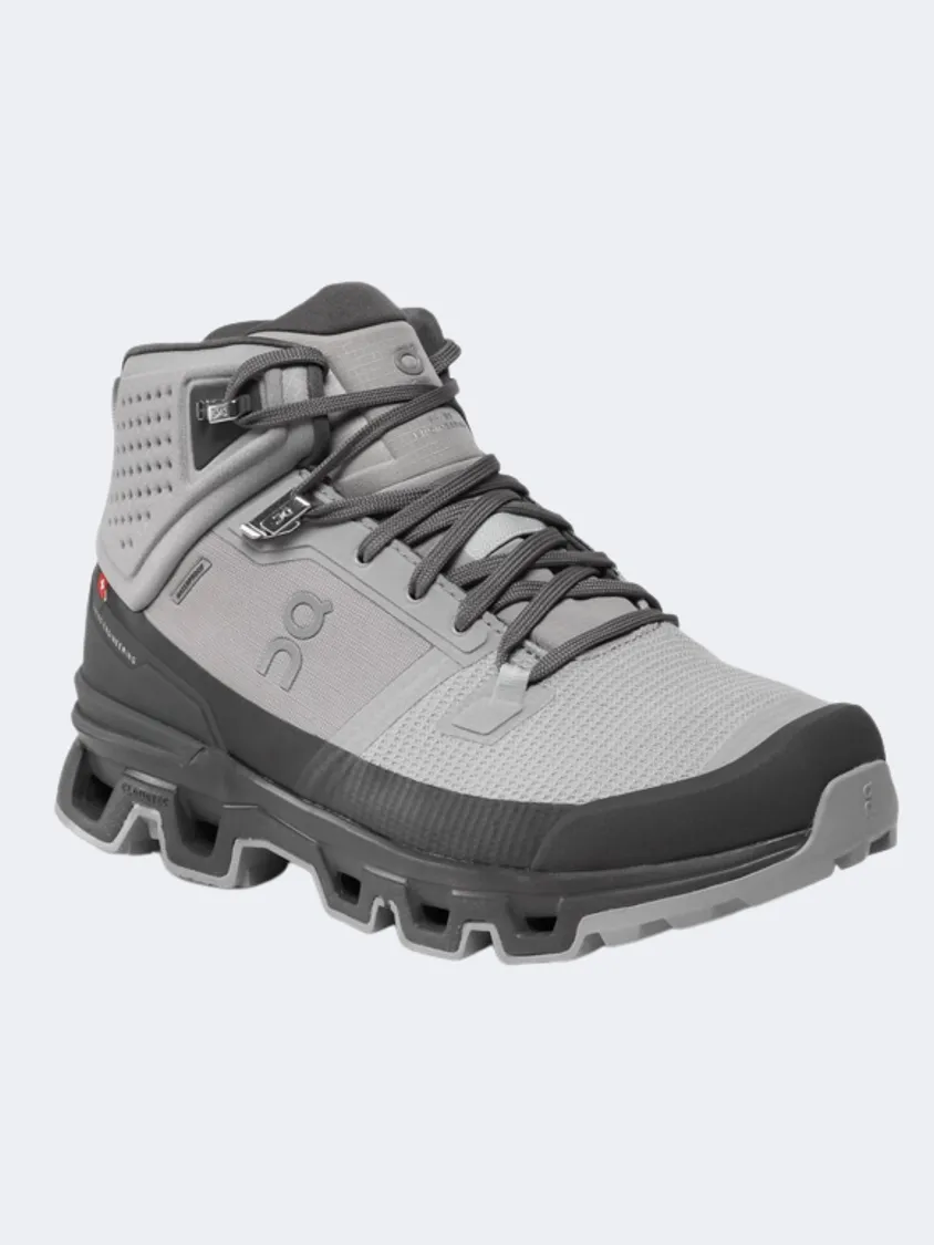 High Support On Cloudrock 2 Waterproof Men Hiking Espadrilles Alloy/Eclipse