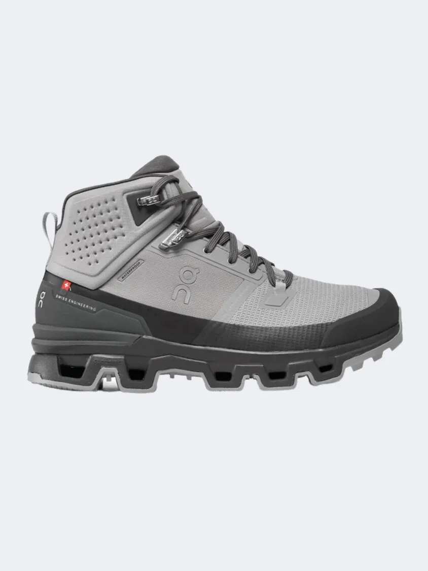 Trail Safety On Cloudrock 2 Waterproof Men Hiking Espadrilles Alloy/Eclipse