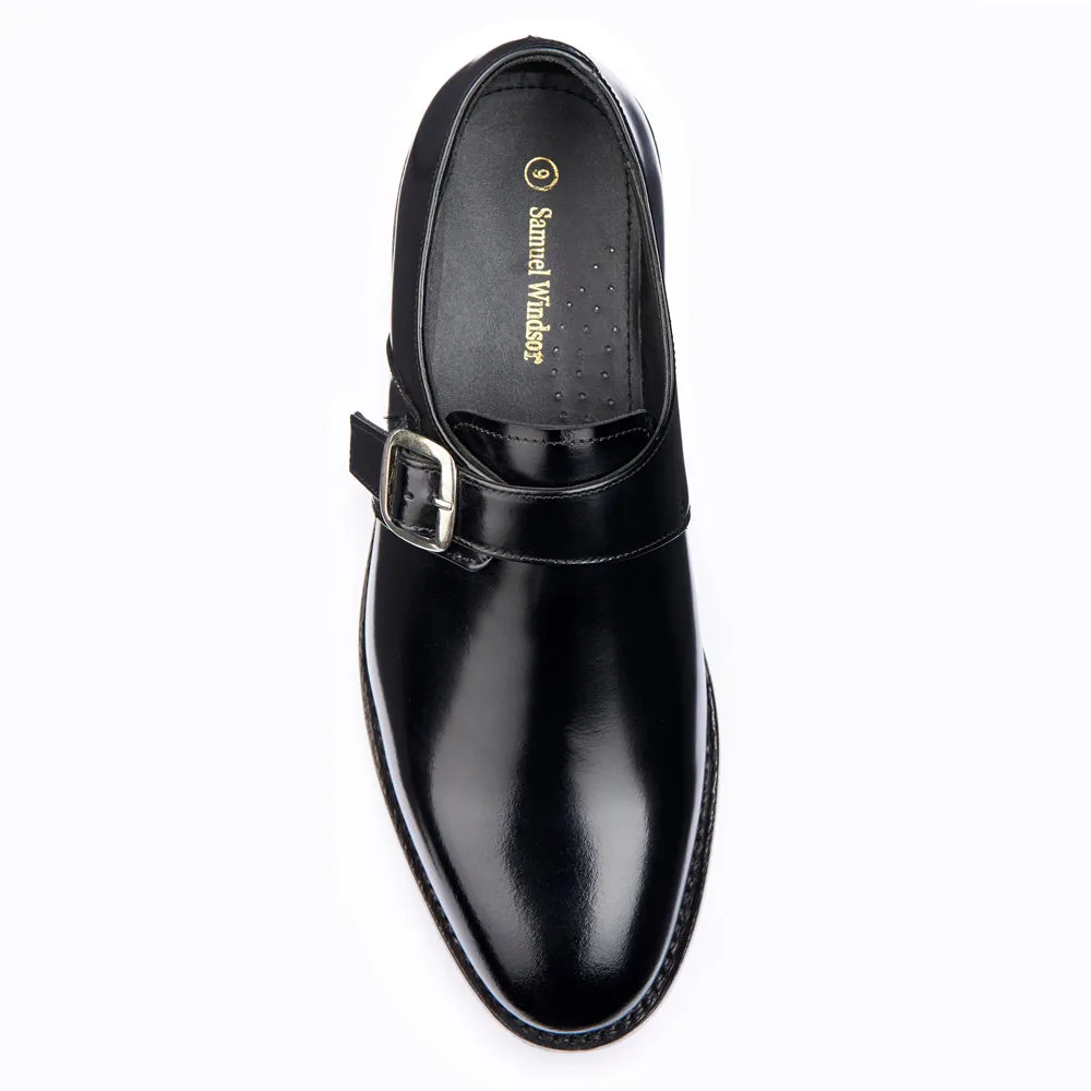 Retro Edge Day To Monk Shoe - Black