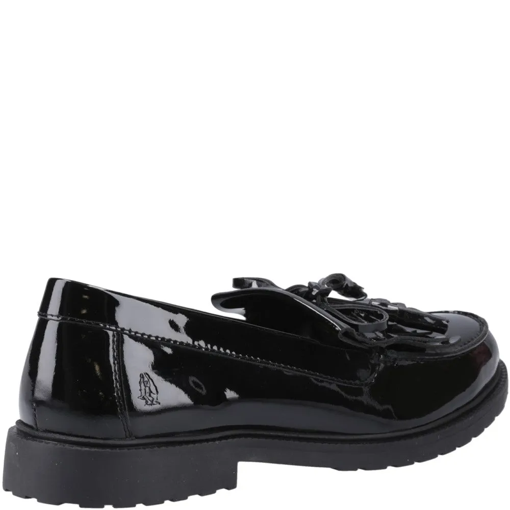 Black Verity Kiltie Patent Loafers Oil-Treated Food Lane Walk