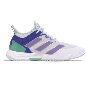 Adjustable Straps Adidas Performance Adizero Ubersonic 4 W LanzaT Tennis Shoes - Ftwr White