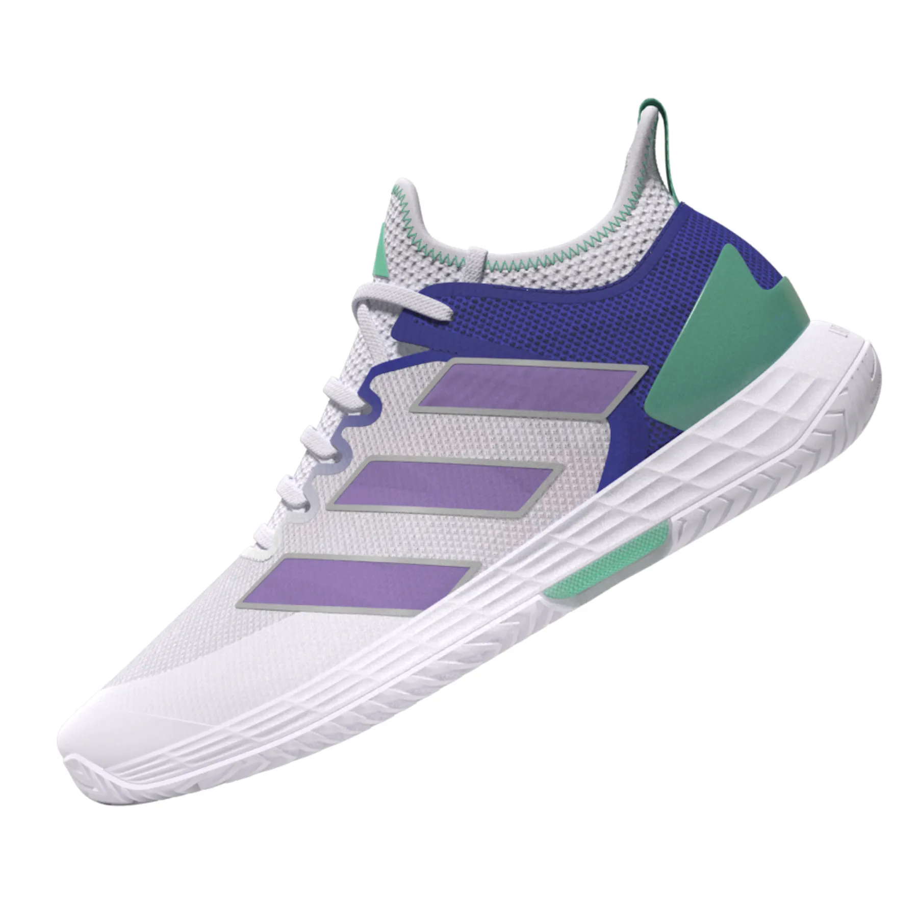 Unisex Fit Adidas Performance Adizero Ubersonic 4 W LanzaT Tennis Shoes - Ftwr White
