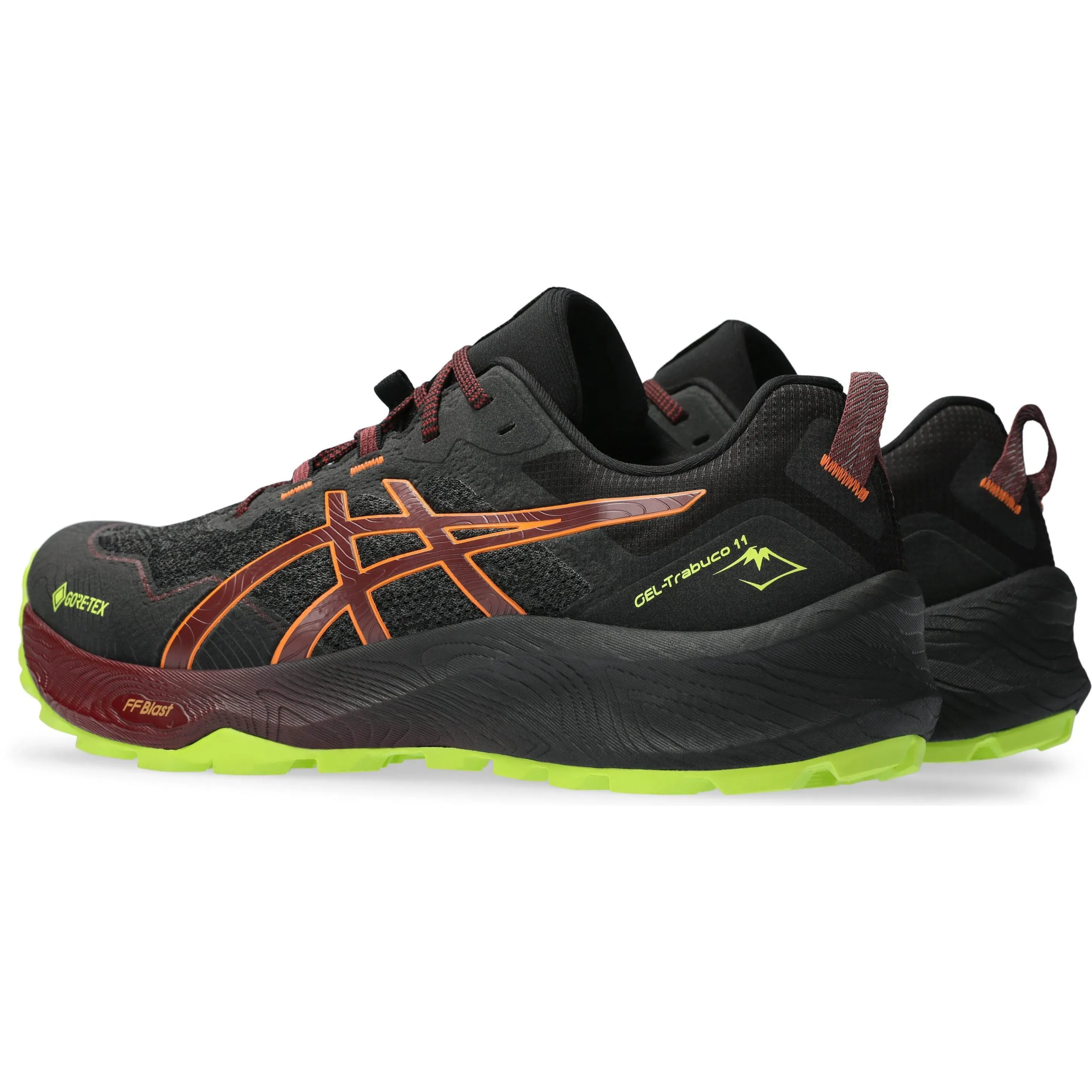 Asics Gel Trabuco 11 GORE-TEX Mens Trail Running Shoes - Black Lace Up