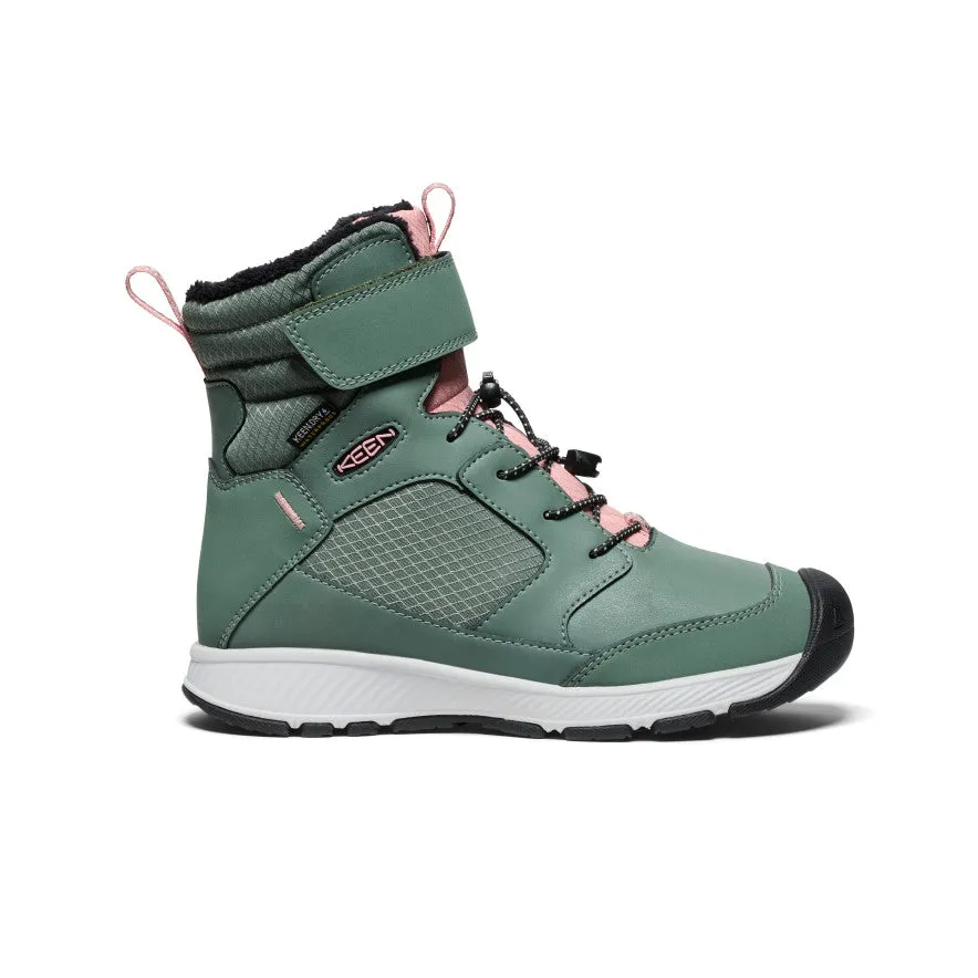 Big Kids' Skua Waterproof Winter Boot  |  Dark Forest/Rose Elegance Studio Session Reactive Force