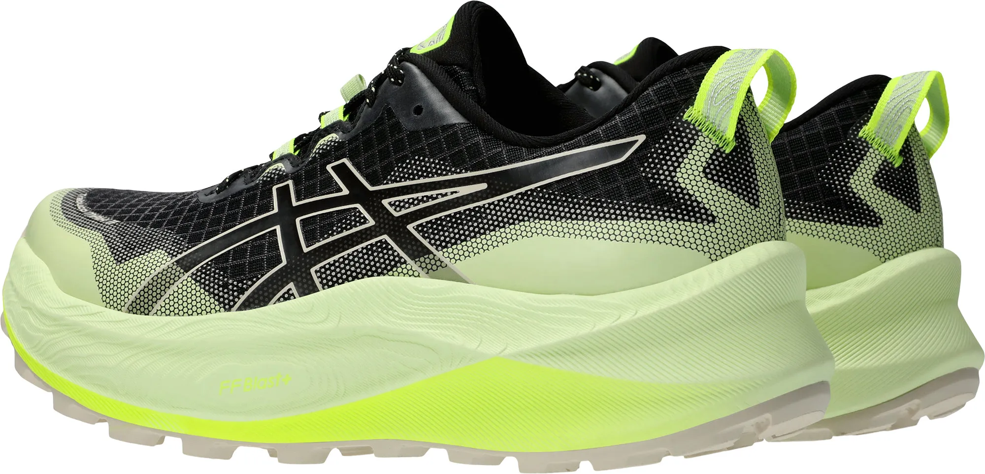 Step Balance Asics Trabuco Max 3 Womens Trail Running Shoes - Black