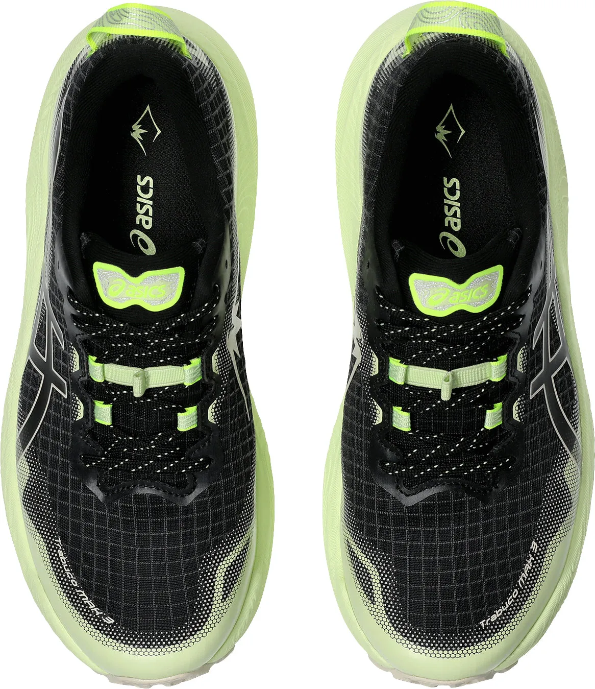 Rugged outsole supports traction on varied surfaces Asics Trabuco Max 3 Womens Trail Running Shoes - Black