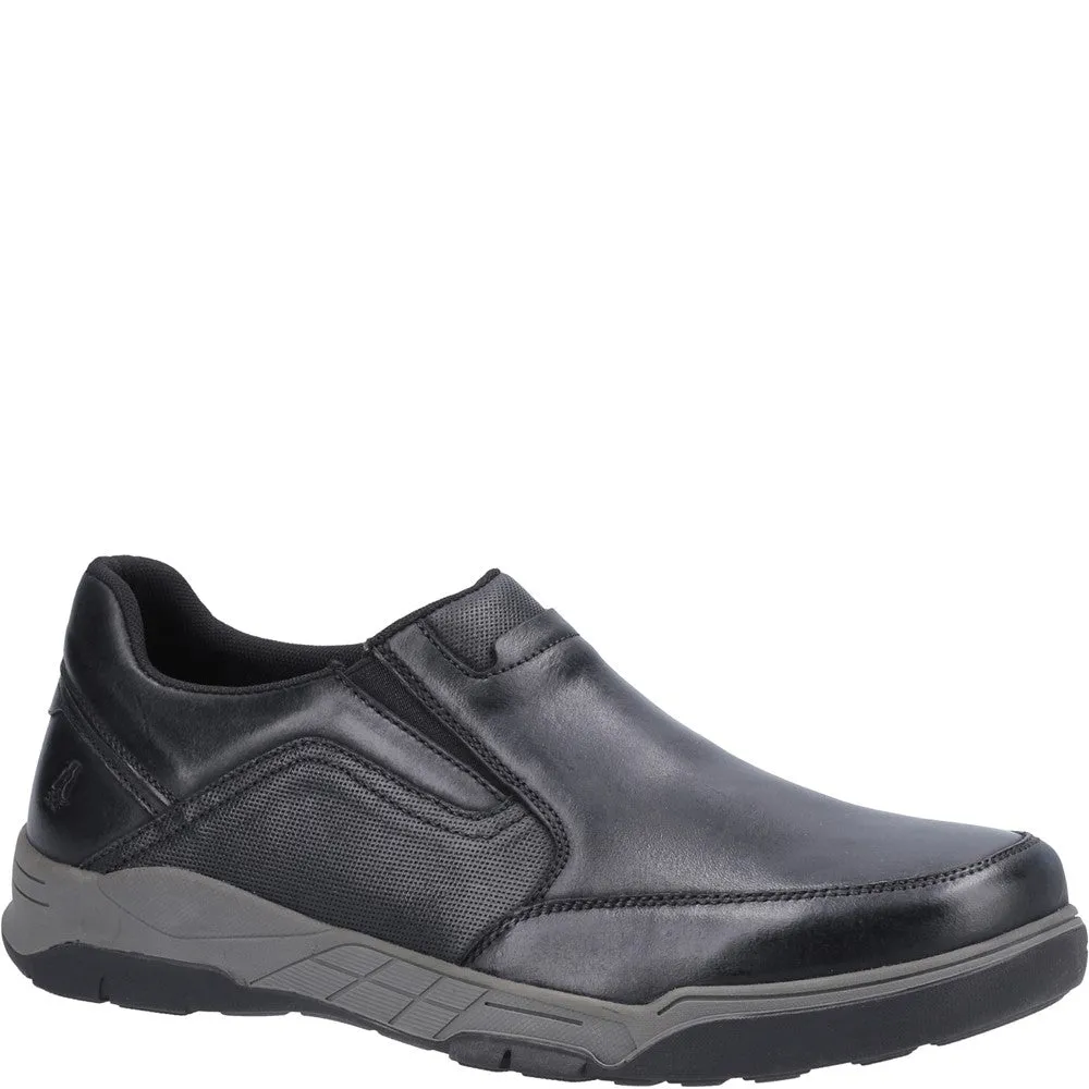 Black Fletcher Slip-On Shoes Breathable Casual Shoes