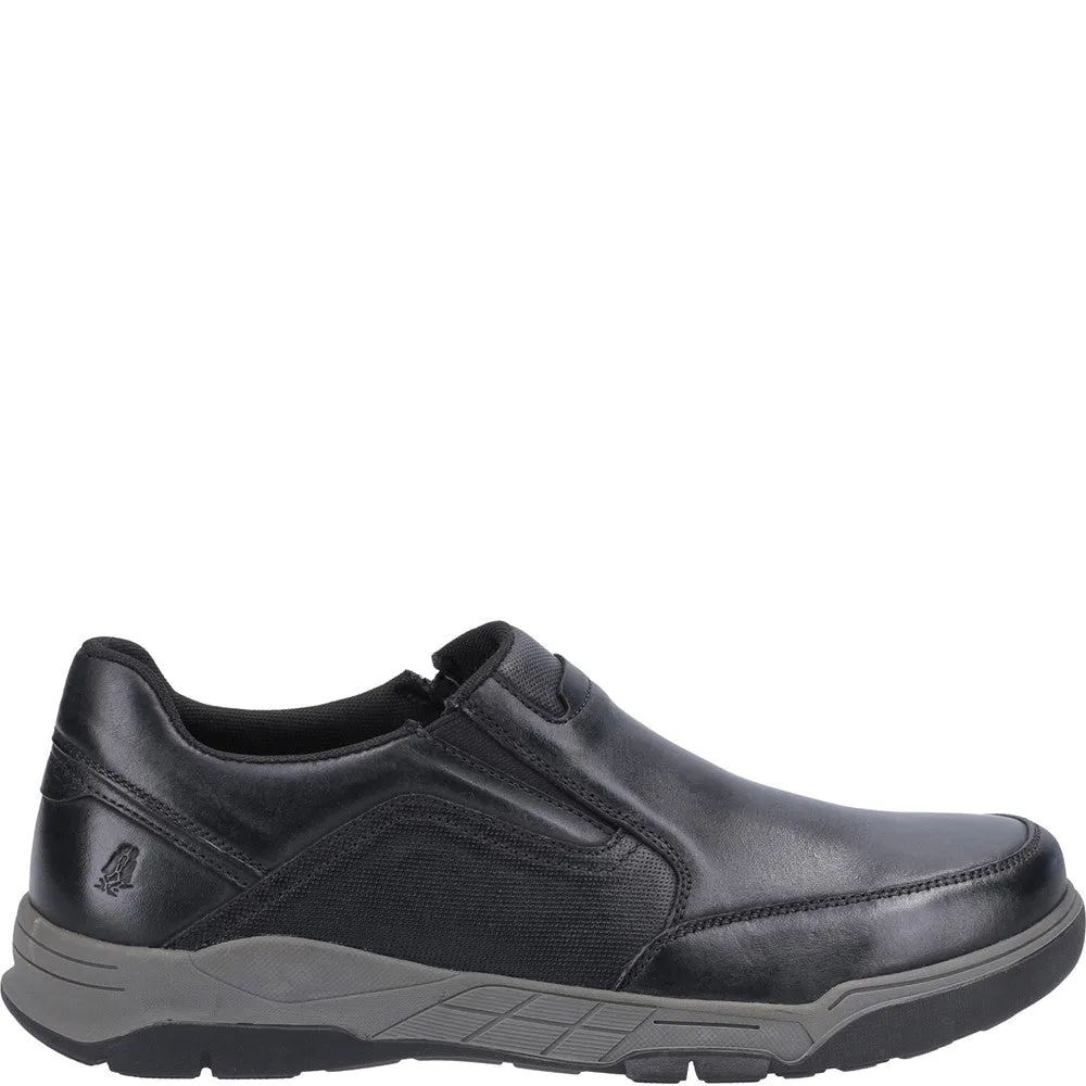 Black Fletcher Slip-On Shoes Food Court Foot Clear
