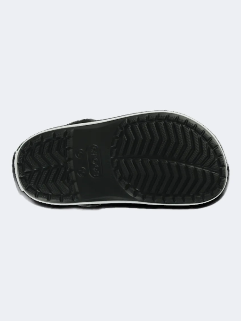 Crocs Crocband Kids Lifestyle Clog Black Suede Soft