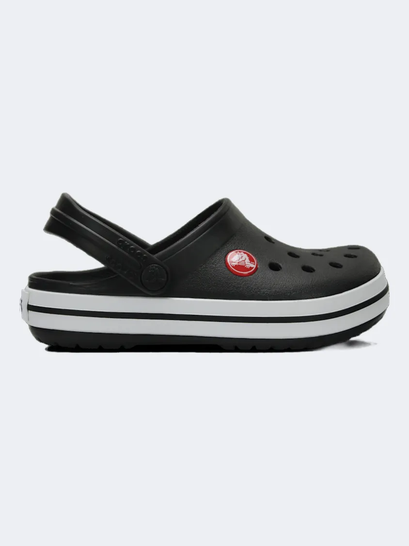 Crocs Crocband Kids Lifestyle Clog Black Lace Up Style