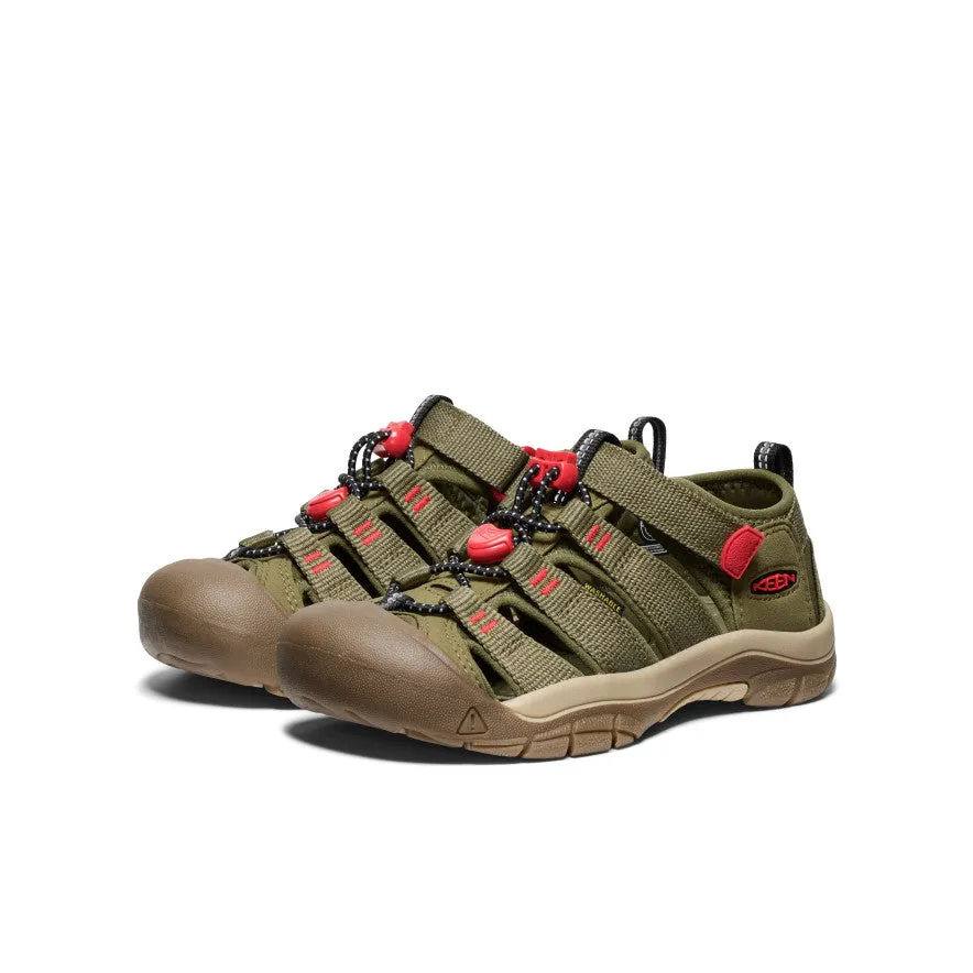 Recovery Phase Big Kids' Newport H2  |  Martini Olive/Aura Orange
