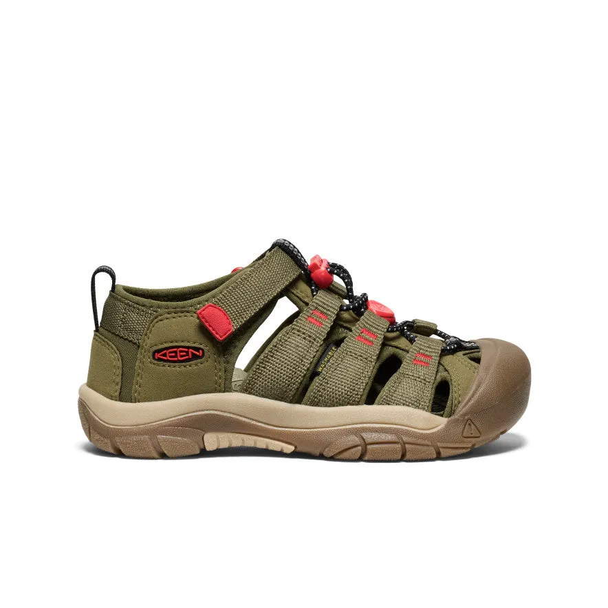 Layer Support Compact Cushion Big Kids' Newport H2  |  Martini Olive/Aura Orange