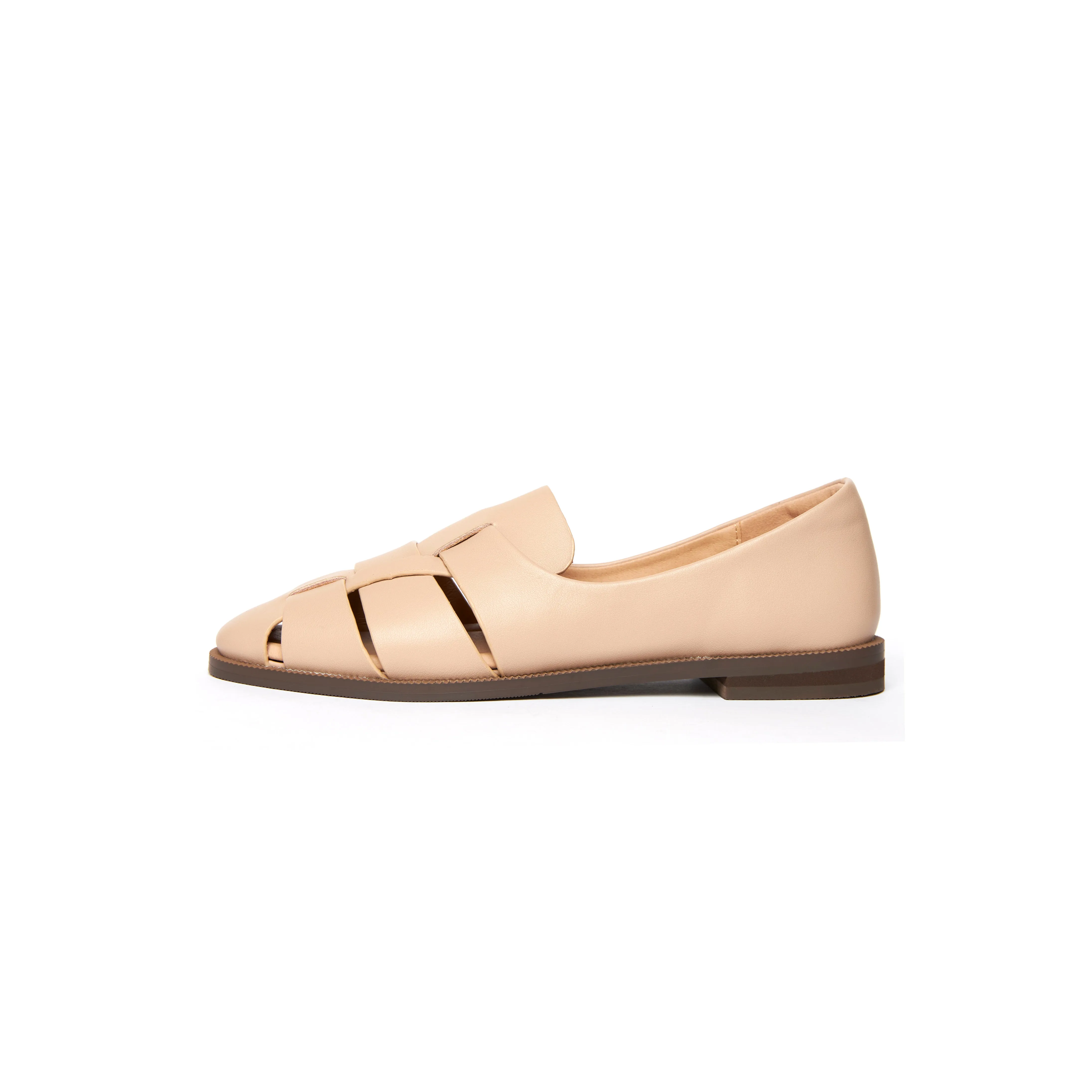 Penny Loafers Kris Leather Loafers - Nude ( BEIN )