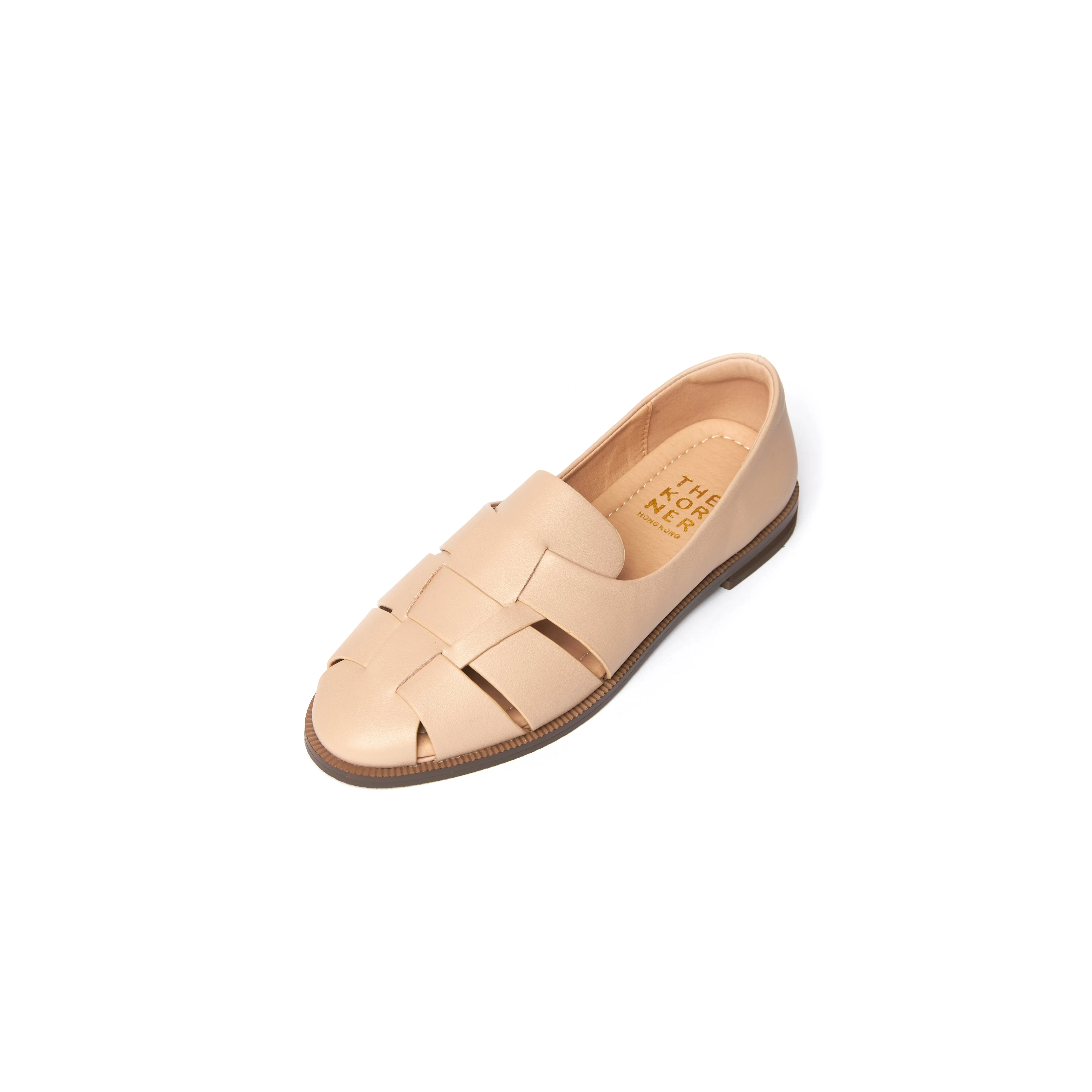 Kris Leather Loafers - Nude ( BEIN ) Safe Pace