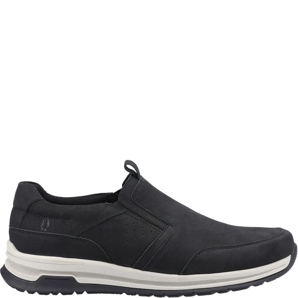 Easy Cushioning Black Nubuck Cole Slip-On Shoes