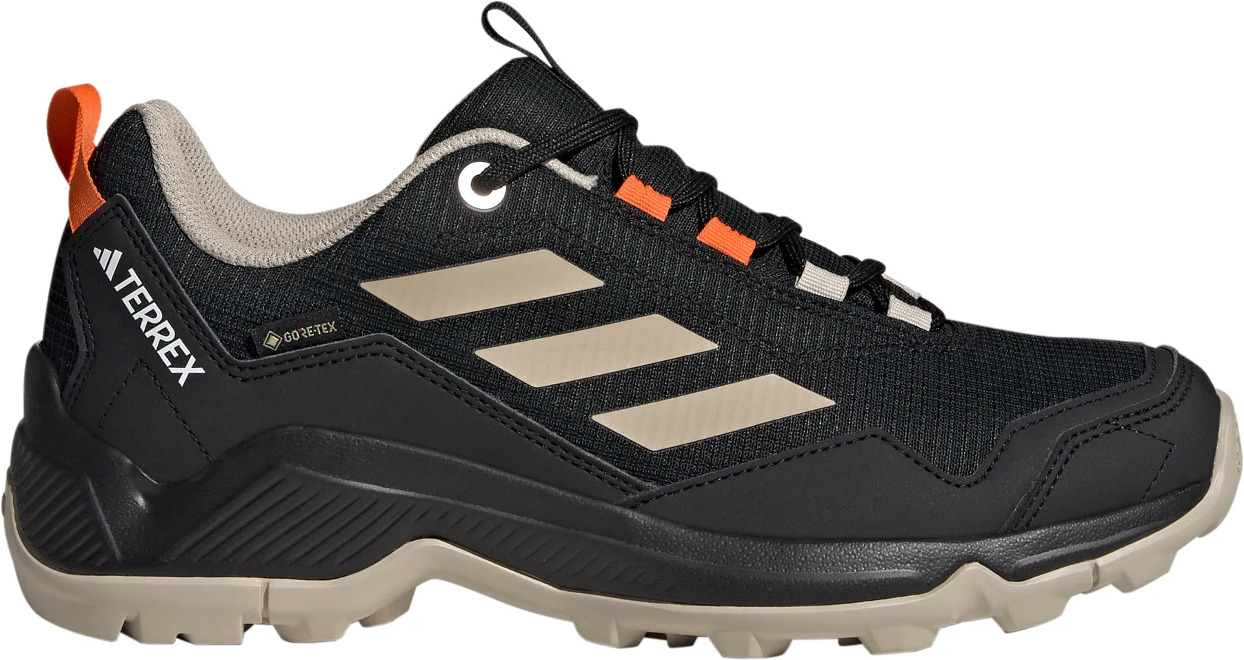 No-Slip Traction Fast Trail Boots adidas Terrex Eastrail GORE-TEX Womens Walking Shoes - Black