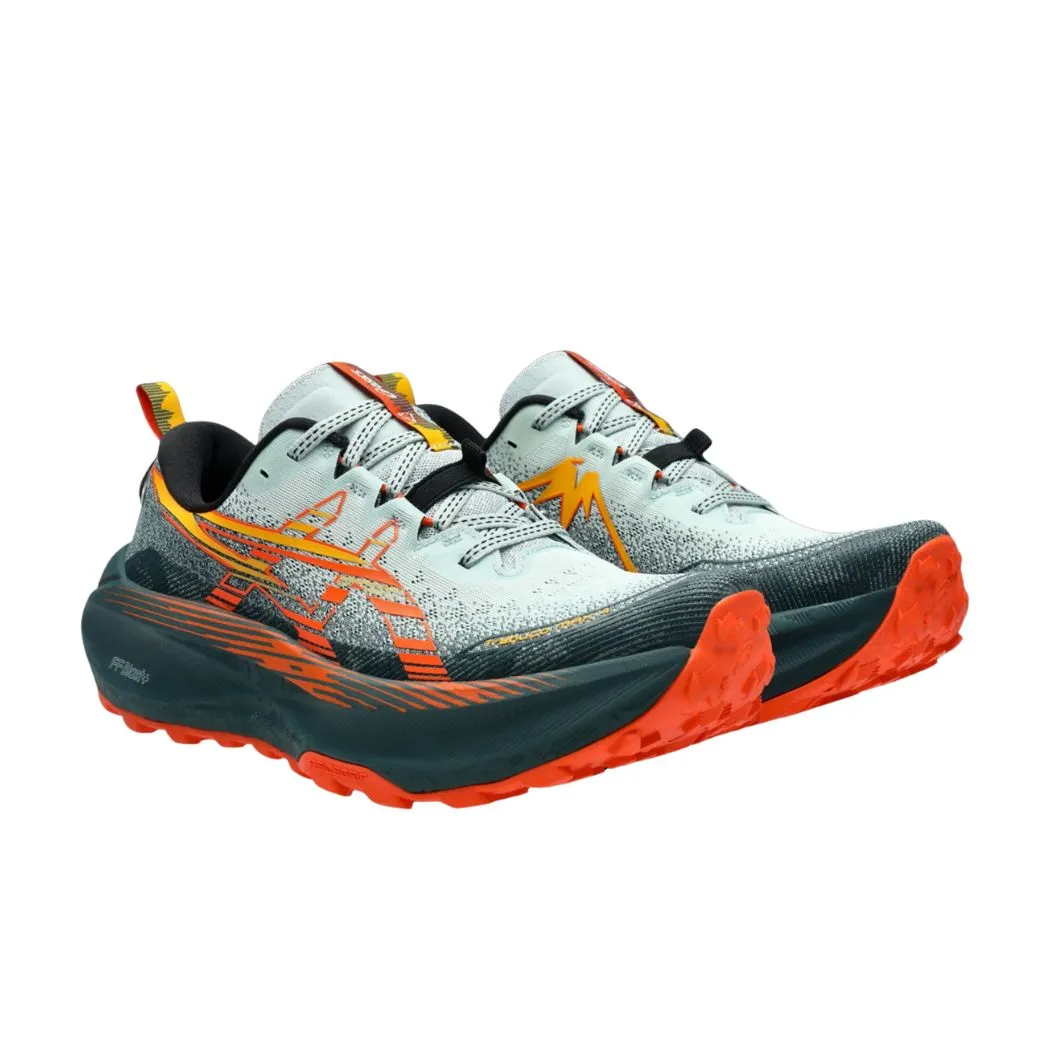 asics Trabuco Max 4 Men's Trail Running Shoes Busy Path Mesh Cool
