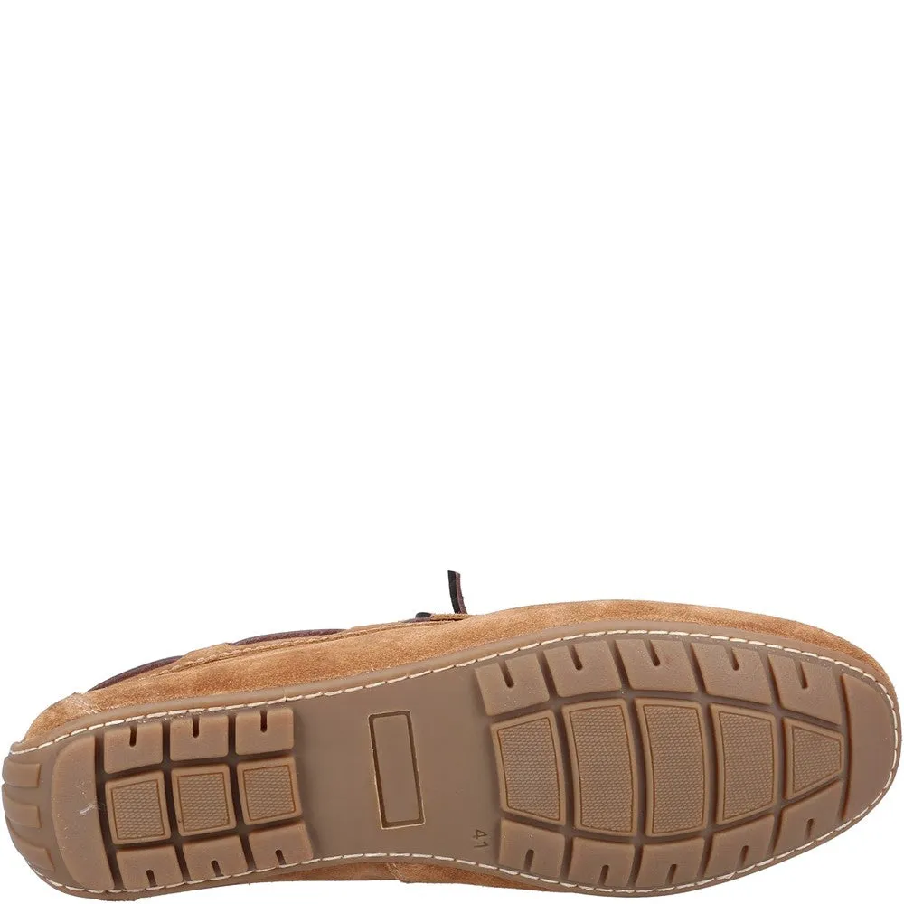 Seaside Trip Tan Reuben Boat Shoes