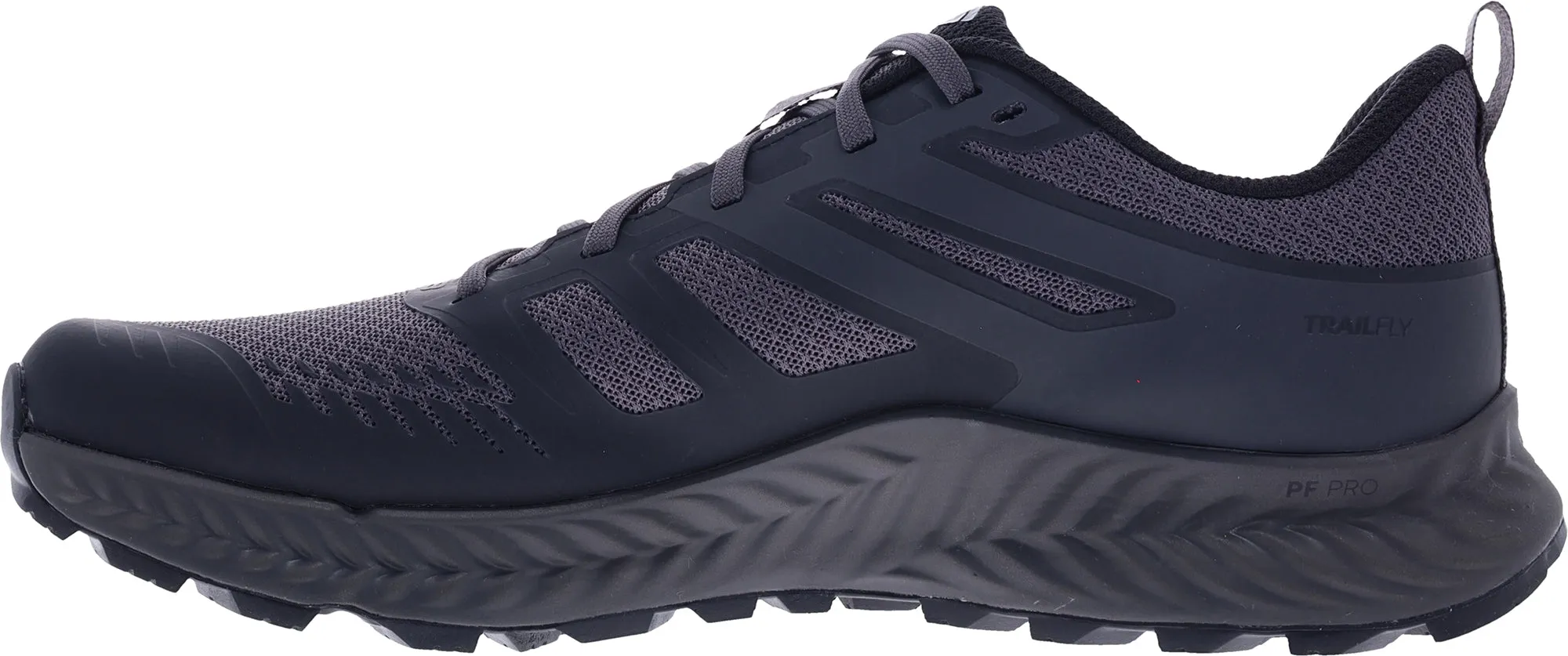 Breath Flow Inov8 TrailFly Mens Trail Running Shoes - Black